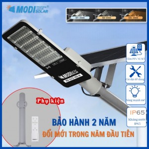 Đèn đường 3 chế độ Năng lượng Mặt trời 400watts, Modisolar, SLT31.
